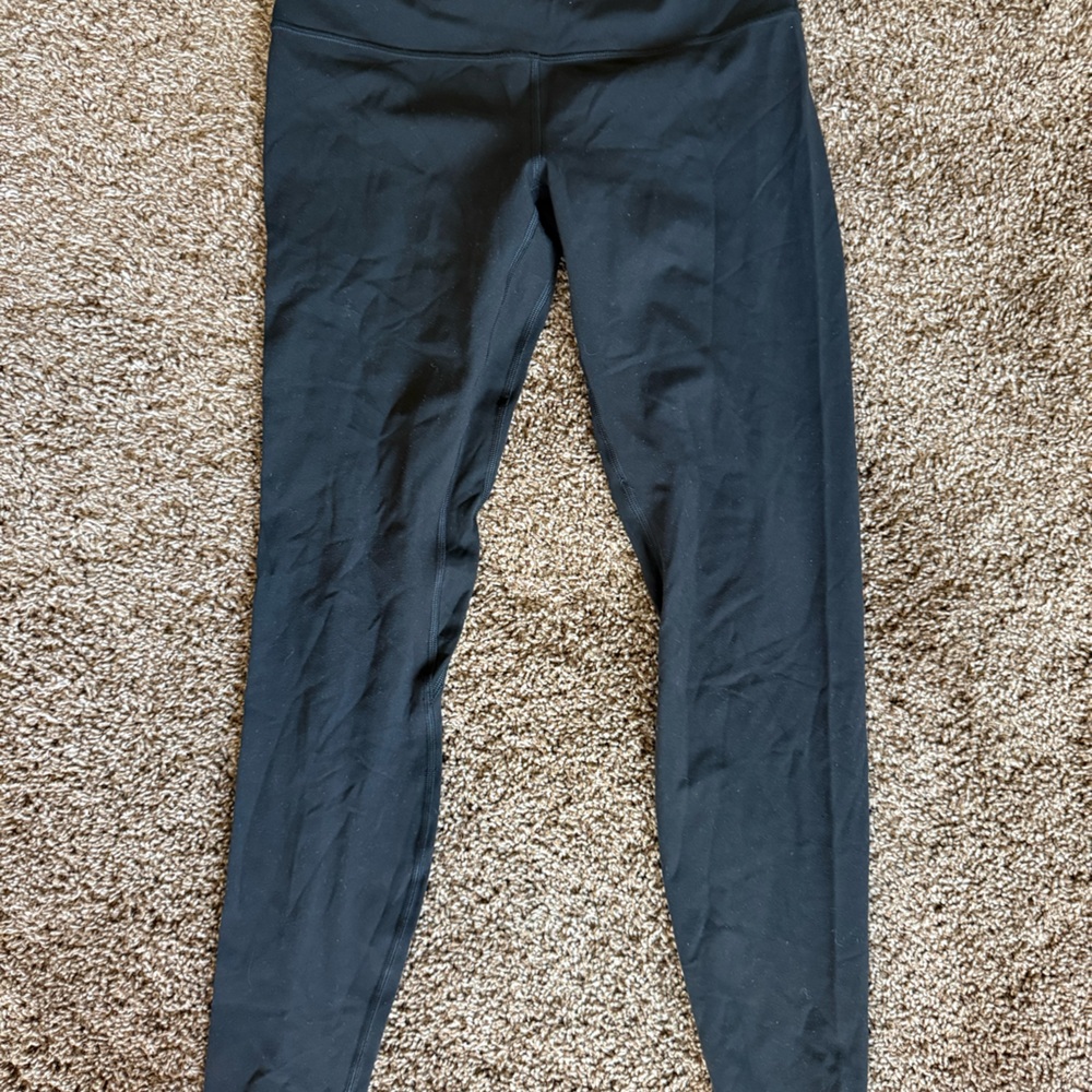 Lululemon Black Leggings - Size 8, 28”